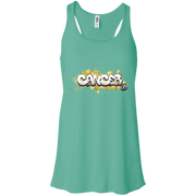 Cancer  Flowy Racerback Tank