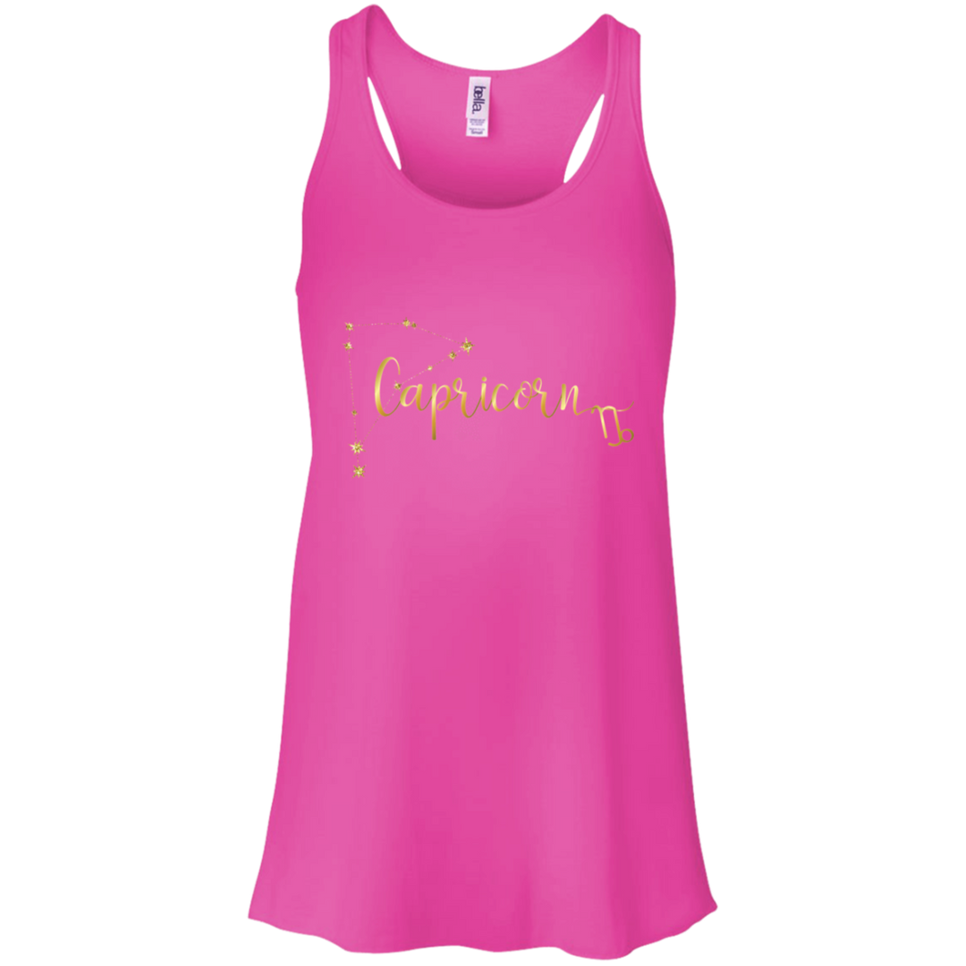 Capricorn Flowy Racerback Tank