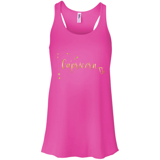 Capricorn Flowy Racerback Tank