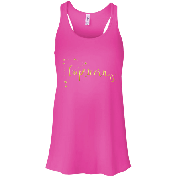 Capricorn Flowy Racerback Tank