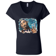 Tupac Ladies' Astrology V-Neck T-Shirt