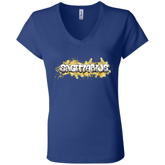 Sagittarius Ladies' Astrology V-Neck T-Shirt