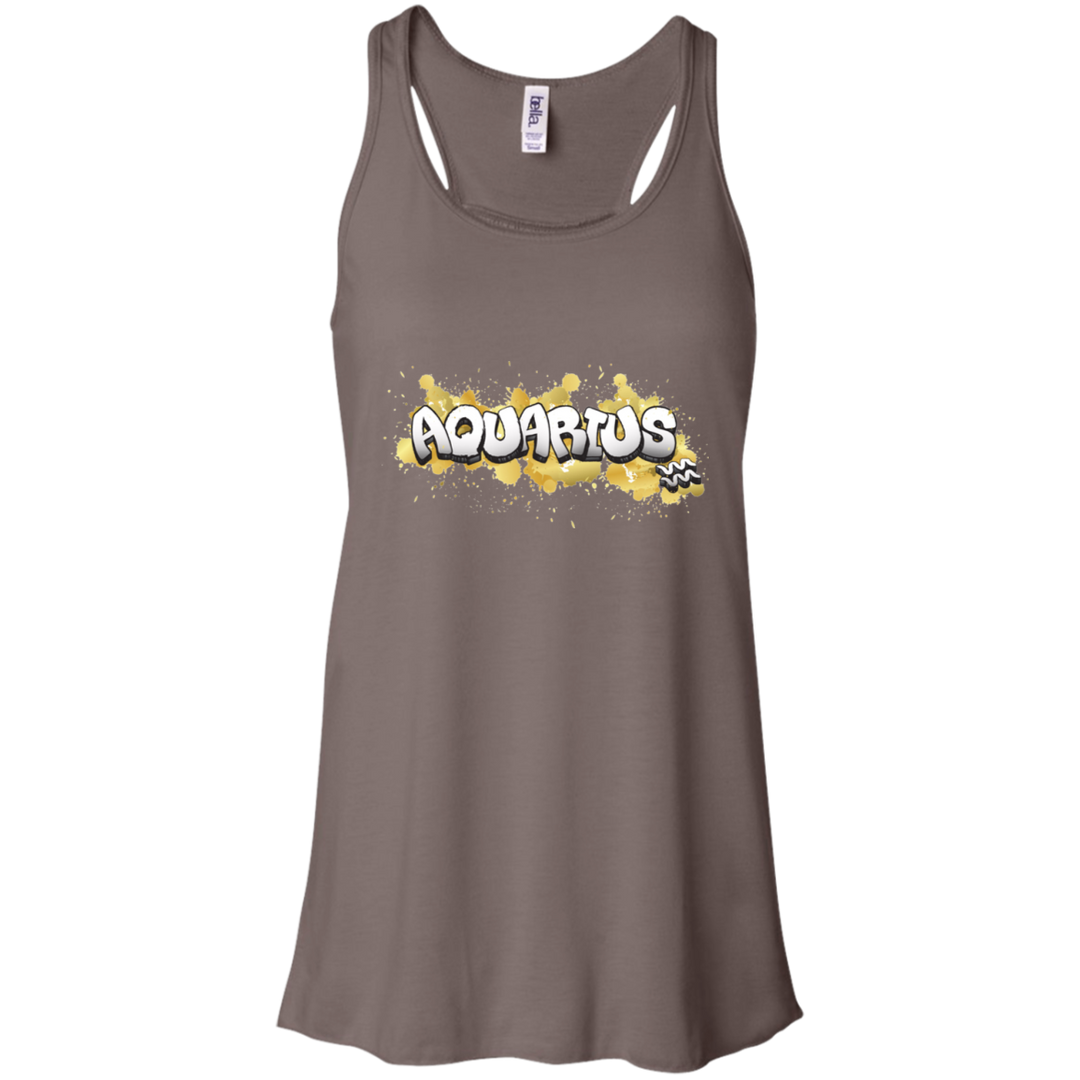 Aquarius Flowy Racerback Tank