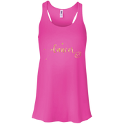 Cancer Flowy Racerback Tank