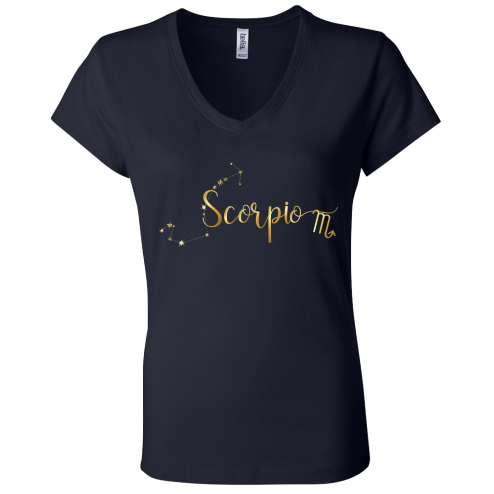 Scorpio Ladies' Astrology V-Neck T-Shirt