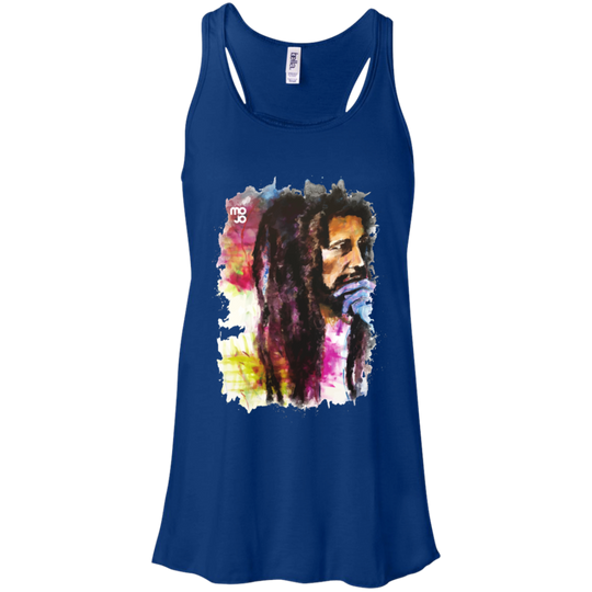 Bob Marley Flowy Racerback Tank