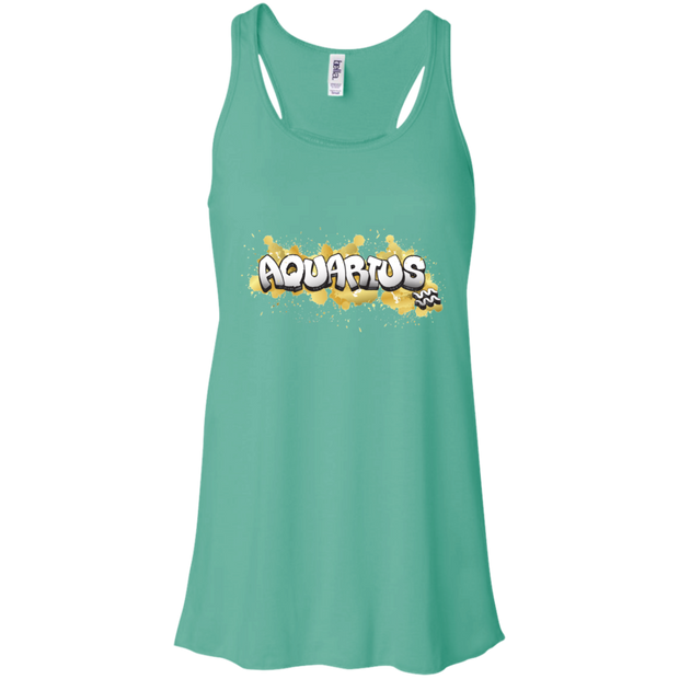 Aquarius Flowy Racerback Tank