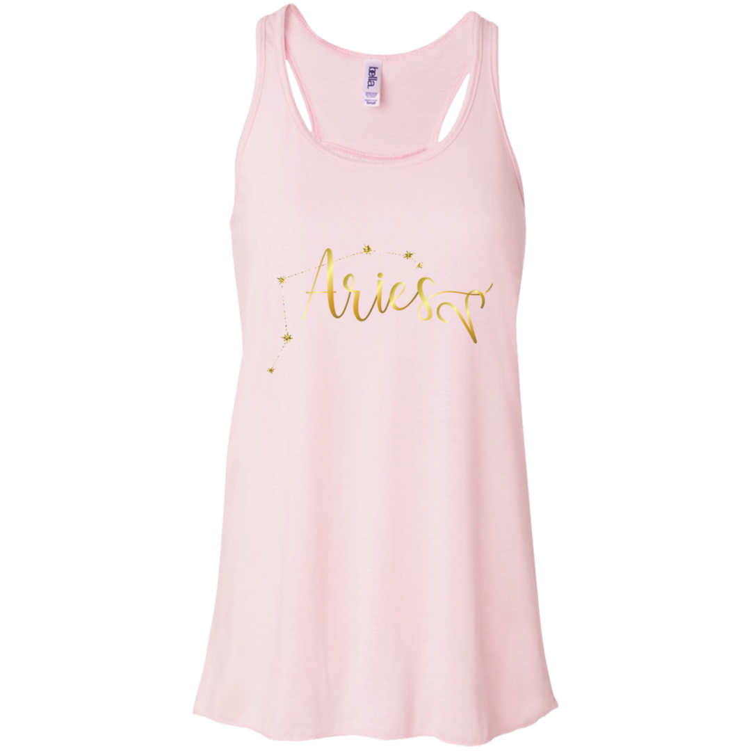 Aries  Flowy Racerback Tank