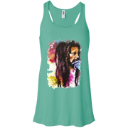 Bob Marley Flowy Racerback Tank