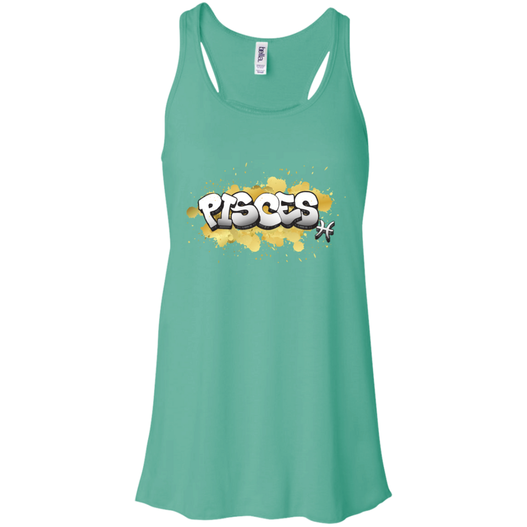 Pisces Flowy Racerback Tank