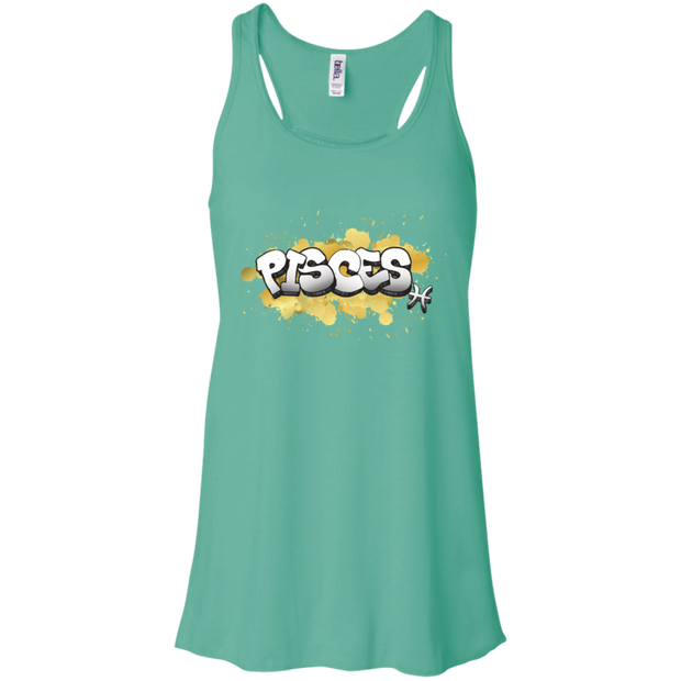Pisces Flowy Racerback Tank