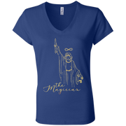 The Magician Ladies' Tarot V-Neck T-Shirt