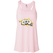 Leo Flowy Racerback Tank