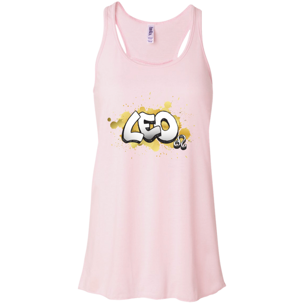 Leo Flowy Racerback Tank