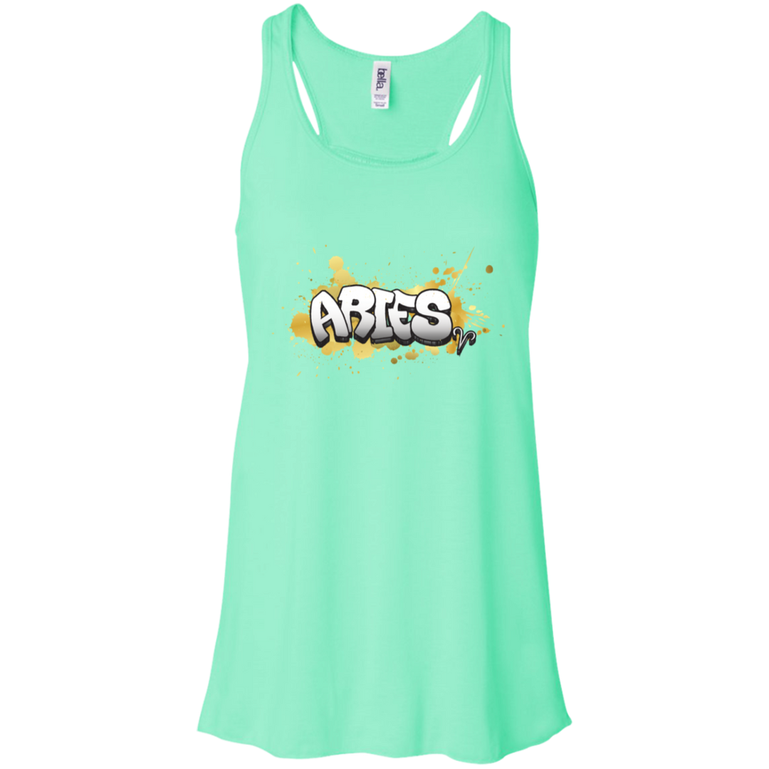 Aries Flowy Racerback Tank