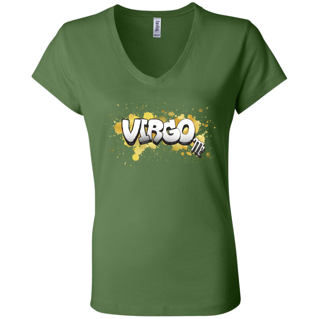 Virgo Ladies' Astrology V-Neck T-Shirt