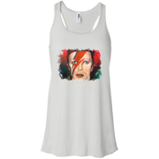David Bowie Flowy Racerback Tank