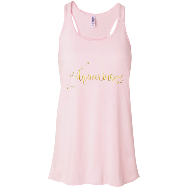 Aquarius  Flowy Racerback Tank