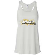 Cancer  Flowy Racerback Tank
