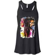 Bob Marley Flowy Racerback Tank