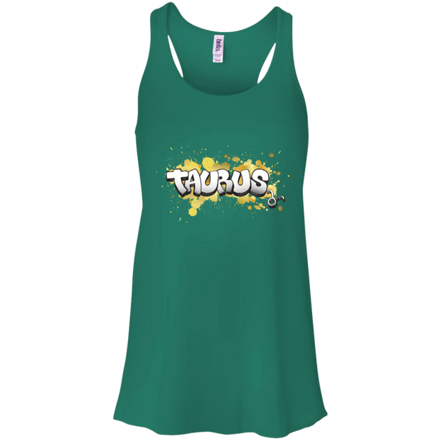 Taurus  Flowy Racerback Tank