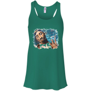 Tupac Flowy Racerback Tank