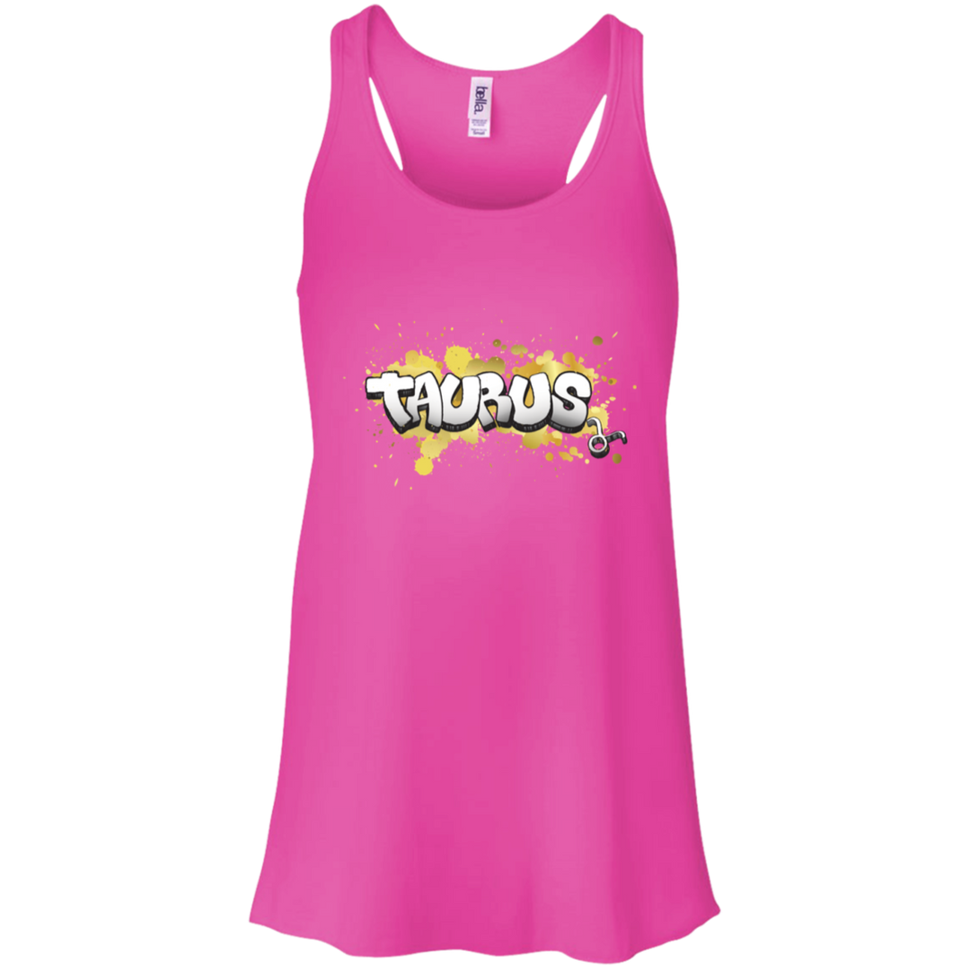 Taurus  Flowy Racerback Tank