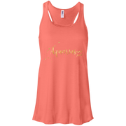 Aquarius  Flowy Racerback Tank