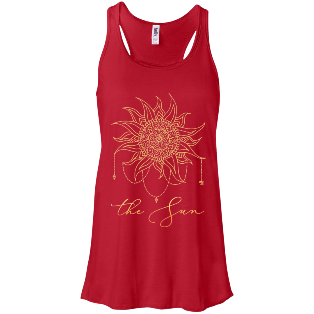 The Sun  Flowy Racerback Tank