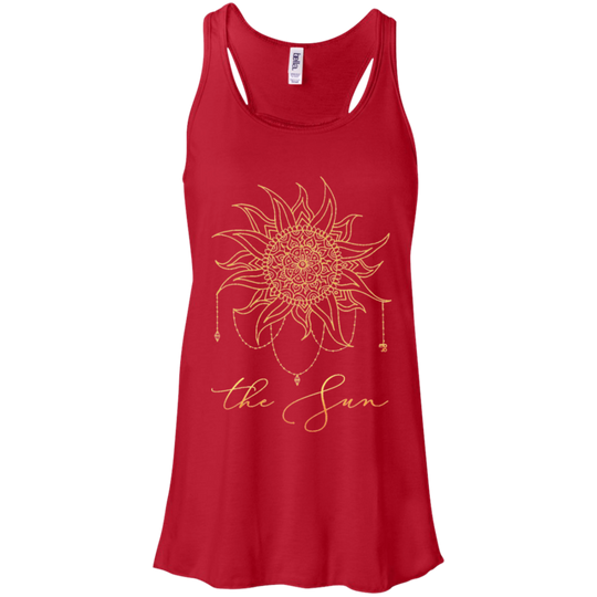 The Sun  Flowy Racerback Tank