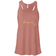 Cancer Flowy Racerback Tank