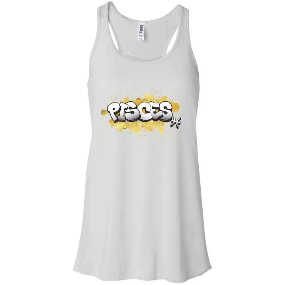 Pisces Flowy Racerback Tank