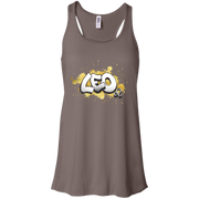 Leo Flowy Racerback Tank