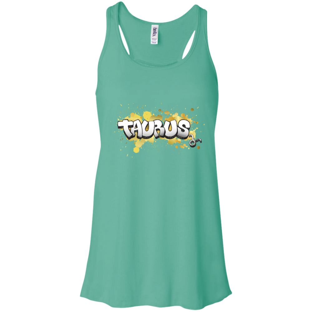 Taurus  Flowy Racerback Tank