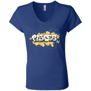 Pisces Ladies' Astrology V-Neck T-Shirt